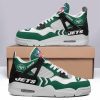 New York Jets NFL Premium Jordan 4 Sneaker Personalized Name Shoes JD4758