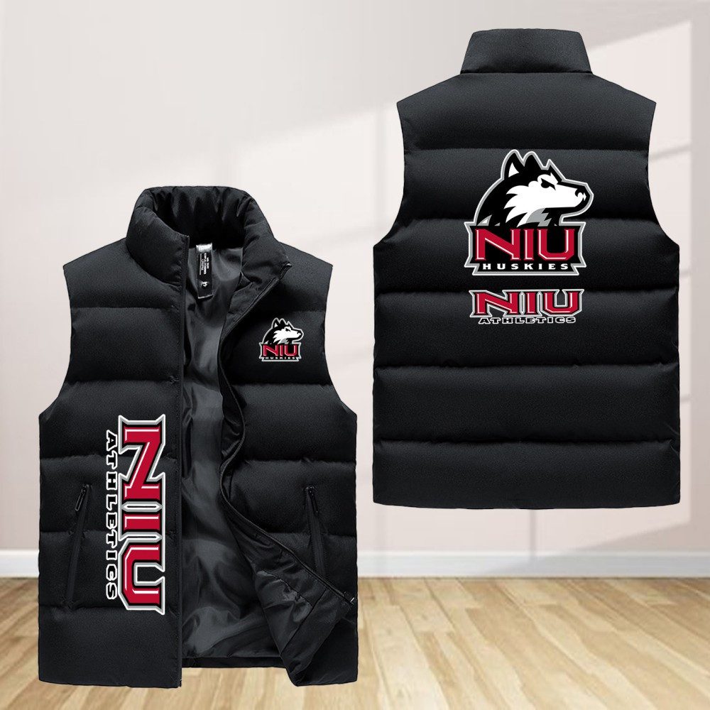 Northern-Illinois-Huskies-Sleeveless-Down-Jacket-Sleeveless-Vest Northern Illinois Huskies Sleeveless Down Jacket Sleeveless Vest