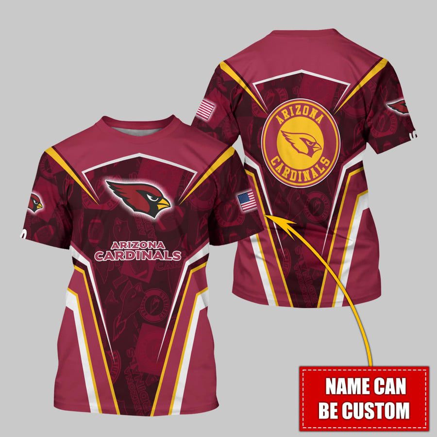 Personalized-Name-Arizona-Cardinals-NFL-Combo-Sport-3D-Hoodie-Zip-Hoodie-Sweatshirt-Tshirt-Jogger-2