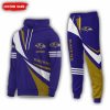 Personalized Name Baltimore Ravens NFL Combo Sport 3D Hoodie - Zip Hoodie - Sweatshirt - Tshirt & Jogger