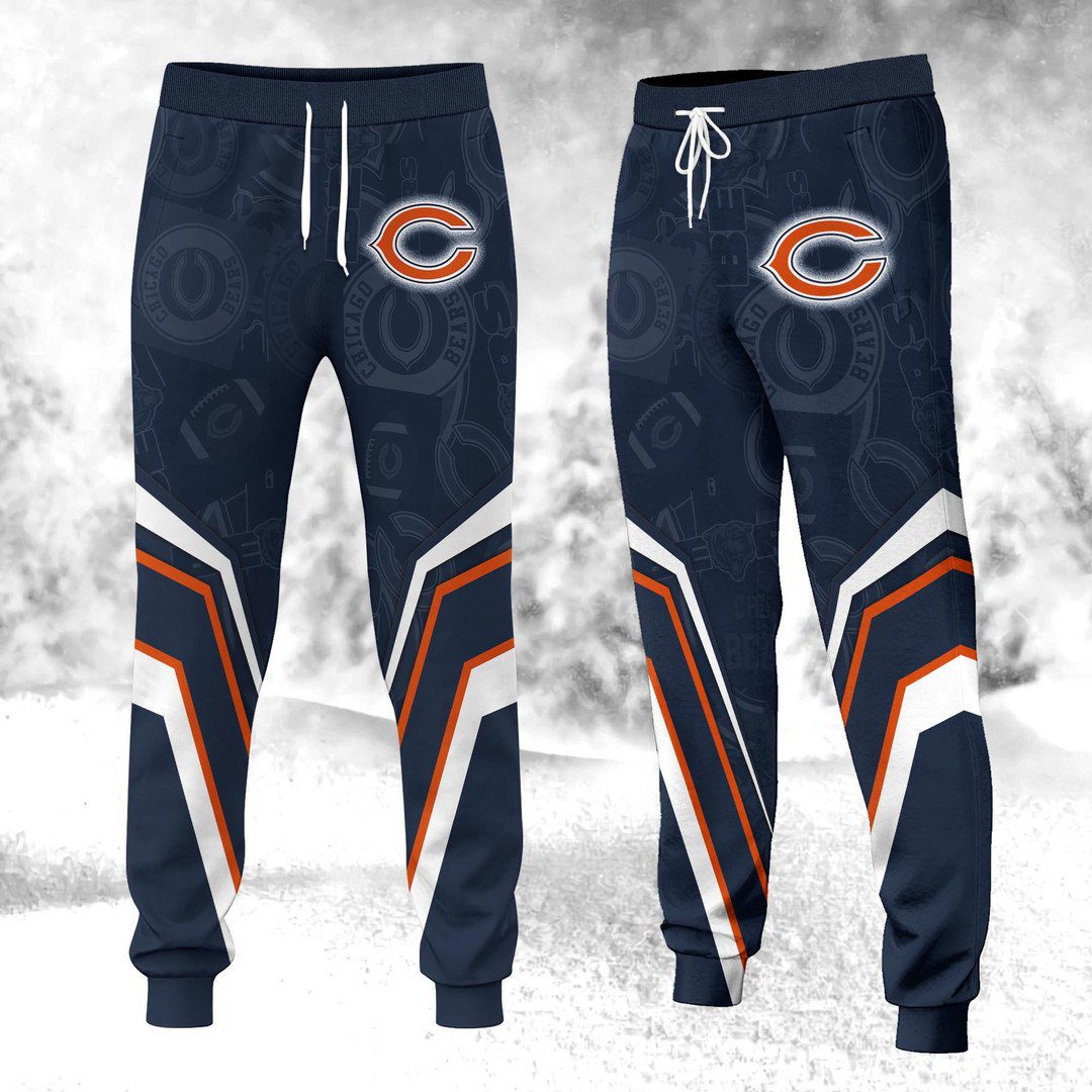 Personalized-Name-Chicago-Bears-NFL-Combo-Sport-3D-Hoodie-Zip-Hoodie-Sweatshirt-Tshirt-Jogger-4