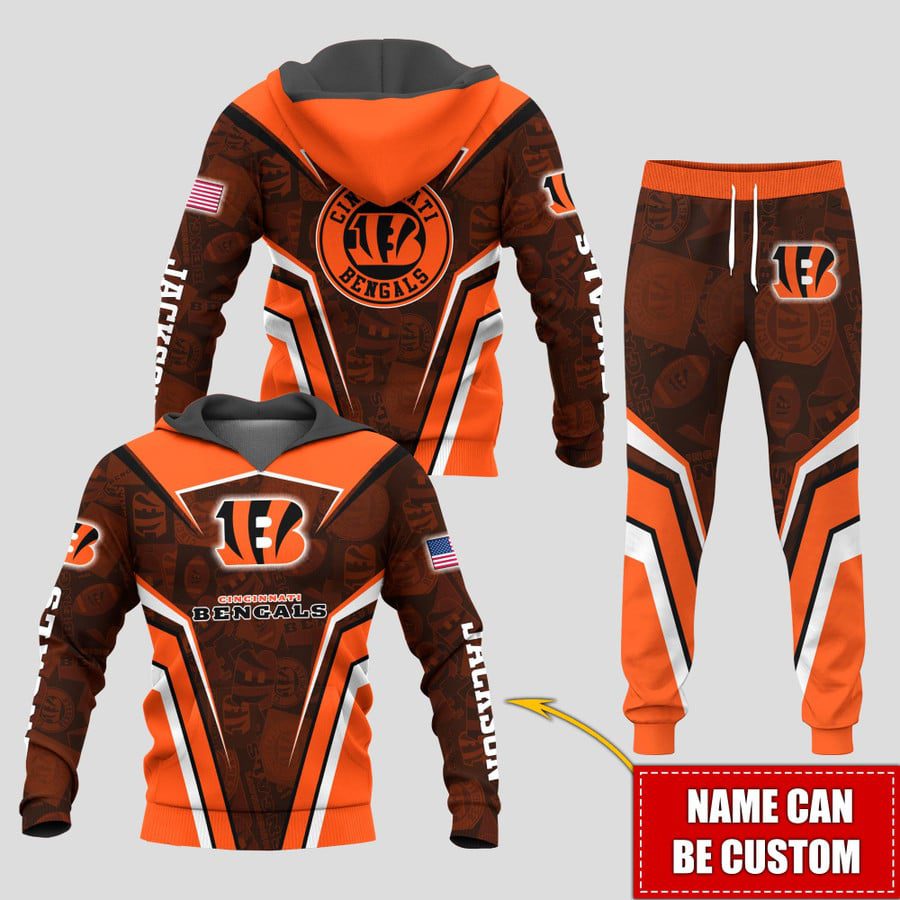 Personalized-Name-Cincinnati-Bengals-NFL-Combo-Sport-3D-Hoodie-Zip-Hoodie-Sweatshirt-Tshirt-Jogger Personalized Name Cincinnati Bengals NFL Combo Sport 3D Hoodie - Zip Hoodie - Sweatshirt - Tshirt & Jogger