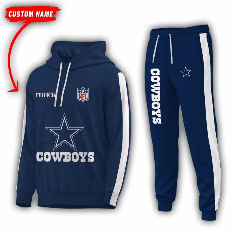 Personalized-Name-Dallas-Cowboys-NFL-Combo-Sport-3D-Hoodie-Zip-Hoodie-Sweatshirt-Tshirt-Jogger Personalized Name Dallas Cowboys NFL Combo Sport 3D Hoodie - Zip Hoodie - Sweatshirt - Tshirt & Jogger