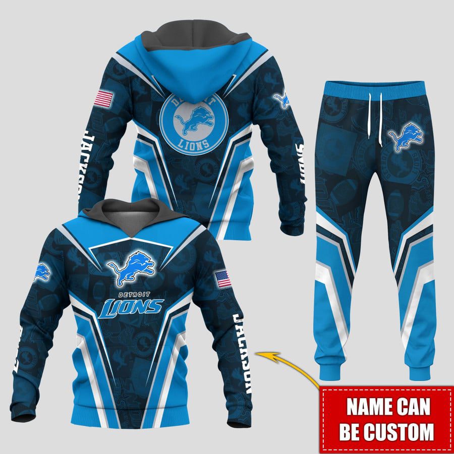 Personalized-Name-Detroit-Lions-NFL-Combo-Sport-3D-Hoodie-Zip-Hoodie-Sweatshirt-Tshirt-Jogger Personalized Name Detroit Lions NFL Combo Sport 3D Hoodie - Zip Hoodie - Sweatshirt - Tshirt & Jogger