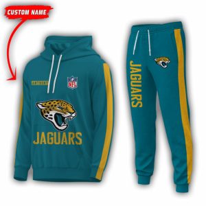 Personalized Name Jacksonville Jaguars NFL Combo Sport 3D Hoodie - Zip Hoodie - Sweatshirt - Tshirt & Jogger