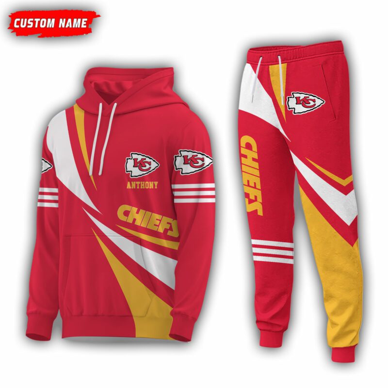 Personalized-Name-Kansas-City-Chiefs-NFL-Combo-Sport-3D-Hoodie-Zip-Hoodie-Sweatshirt-Tshirt-Jogger Personalized Name Kansas City Chiefs NFL Combo Sport 3D Hoodie - Zip Hoodie - Sweatshirt - Tshirt & Jogger