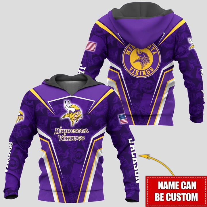 Personalized-Name-Minnesota-Vikings-NFL-Combo-Sport-3D-Hoodie-Zip-Hoodie-Sweatshirt-Tshirt-Jogger-1