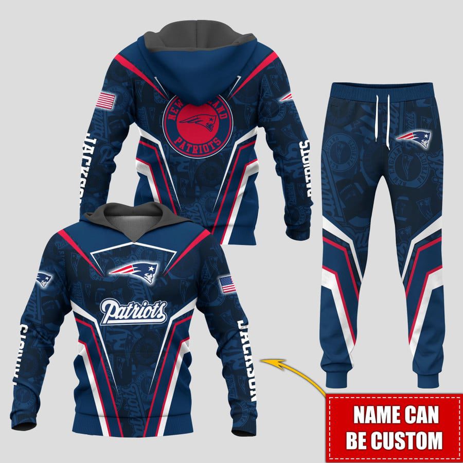 Personalized-Name-New-England-Patriots-NFL-Combo-Sport-3D-Hoodie-Zip-Hoodie-Sweatshirt-Tshirt-Jogger Personalized Name New England Patriots NFL Combo Sport 3D Hoodie - Zip Hoodie - Sweatshirt - Tshirt & Jogger