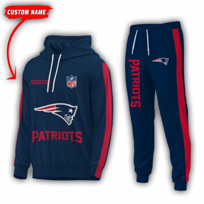 Personalized-Name-New-England-Patriots-NFL-Combo-Sport-3D-Hoodie-Zip-Hoodie-Sweatshirt-Tshirt-Jogger Personalized Name New England Patriots NFL Combo Sport 3D Hoodie - Zip Hoodie - Sweatshirt - Tshirt & Jogger