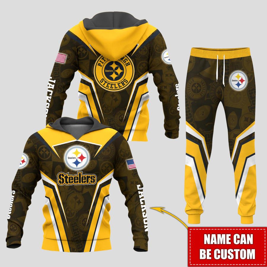 Personalized-Name-Pittsburgh-Steelers-NFL-Combo-Sport-3D-Hoodie-Zip-Hoodie-Sweatshirt-Tshirt-Jogger Personalized Name Pittsburgh Steelers NFL Combo Sport 3D Hoodie - Zip Hoodie - Sweatshirt - Tshirt & Jogger