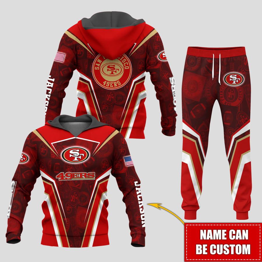Personalized-Name-San-Francisco-49ers-NFL-Combo-Sport-3D-Hoodie-Zip-Hoodie-Sweatshirt-Tshirt-Jogger Personalized Name San Francisco 49ers NFL Combo Sport 3D Hoodie - Zip Hoodie - Sweatshirt - Tshirt & Jogger