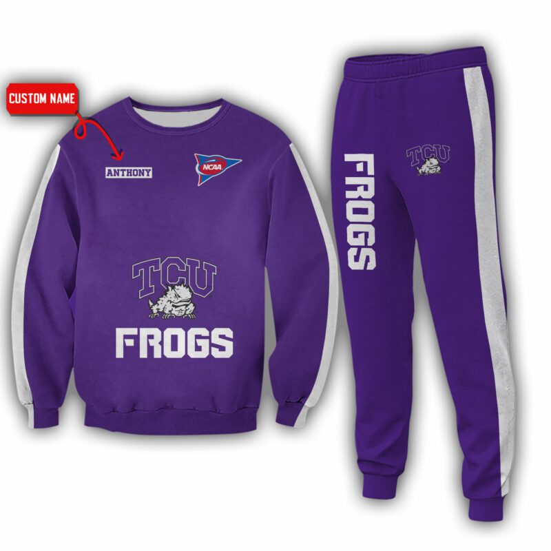 Personalized-Name-TCU-Horned-Frogs-NCAA-Combo-Sport-3D-Hoodie-Zip-Hoodie-Sweatshirt-Tshirt-Jogger-2