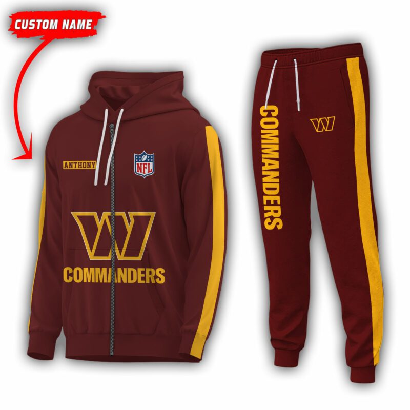 Personalized-Name-Washington-Commanders-NFL-Combo-Sport-3D-Hoodie-Zip-Hoodie-Sweatshirt-Tshirt-Jogger-1
