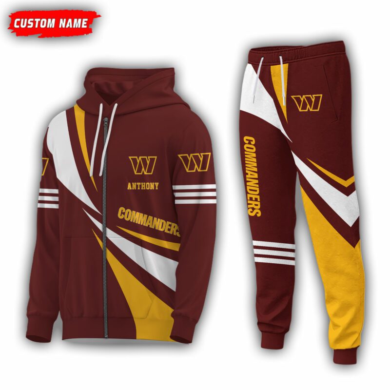 Personalized-Name-Washington-Commanders-NFL-Combo-Sport-3D-Hoodie-Zip-Hoodie-Sweatshirt-Tshirt-Jogger-1