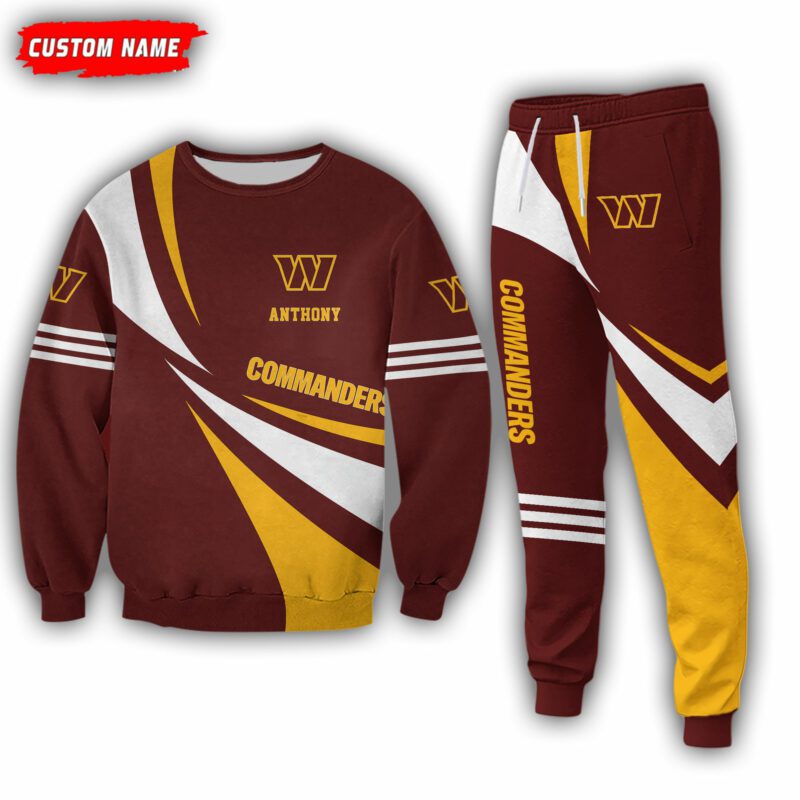 Personalized-Name-Washington-Commanders-NFL-Combo-Sport-3D-Hoodie-Zip-Hoodie-Sweatshirt-Tshirt-Jogger-2