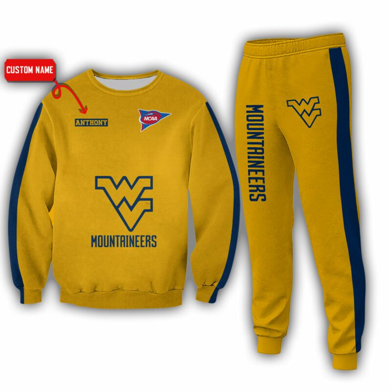 Personalized-Name-West-Virginia-Mountaineers-NCAA-Combo-Sport-3D-Hoodie-Zip-Hoodie-Sweatshirt-Tshirt-Jogger-2