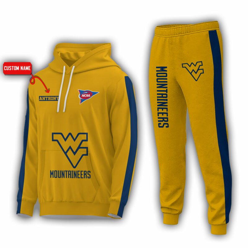 Personalized-Name-West-Virginia-Mountaineers-NCAA-Combo-Sport-3D-Hoodie-Zip-Hoodie-Sweatshirt-Tshirt-Jogger Personalized Name West Virginia Mountaineers NCAA Combo Sport 3D Hoodie - Zip Hoodie - Sweatshirt - Tshirt & Jogger