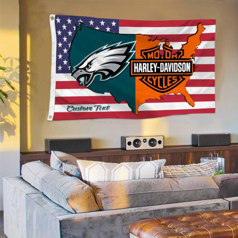 Philadelphia-Eagles-NFL-Harley-Davidson-Fly-Flag-Outdoor-Flag-FI491-1