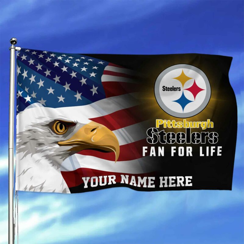 Pittsburgh-Steelers-NFL-Fly-Flag-Outdoor-Flag-FI530 Pittsburgh Steelers NFL Fly Flag Outdoor Flag FI530