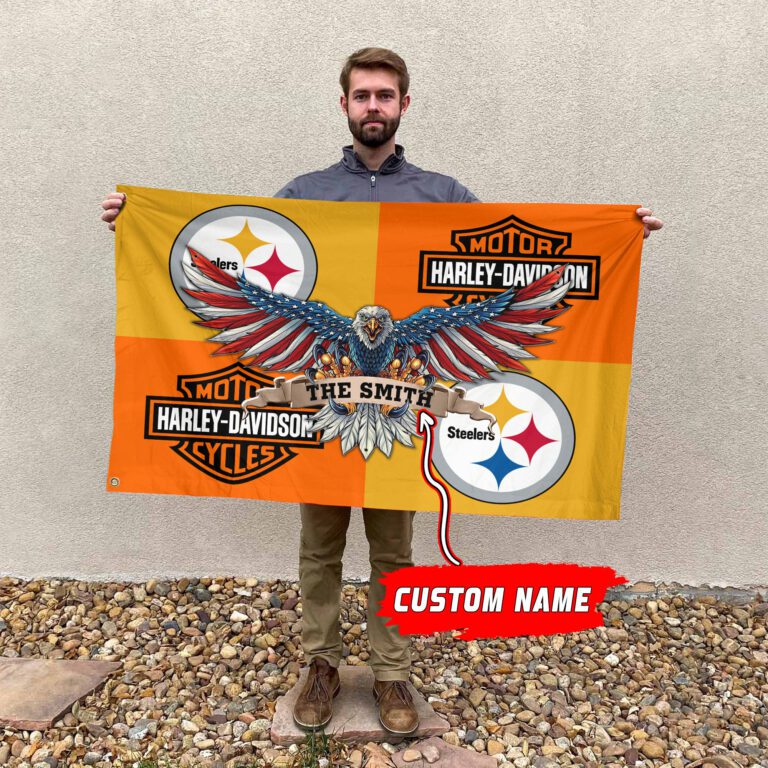 Pittsburgh-Steelers-NFL-Harley-Davidson-Fly-Flag-Outdoor-Flag-FI492-1
