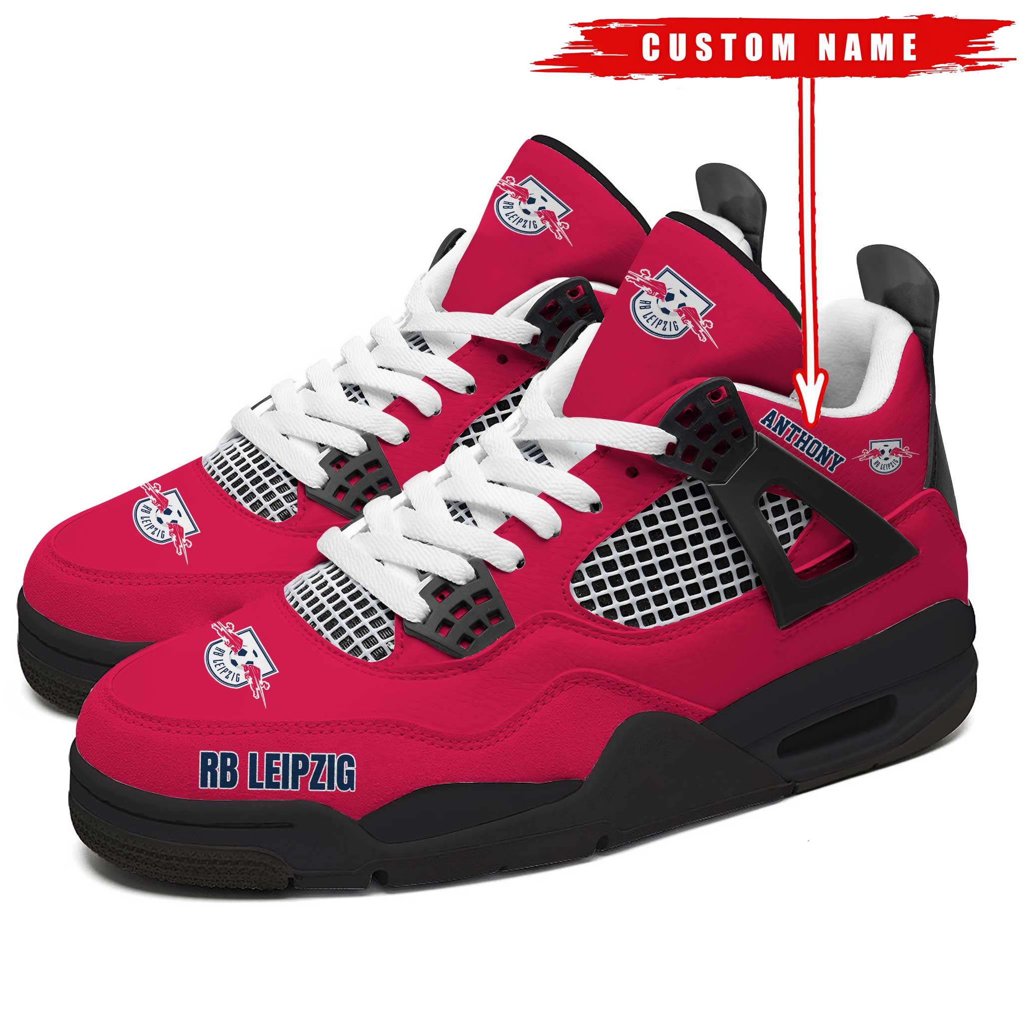 RB-Leipzig-Bundesliga-Premium-Sneaker-Jordan-4-Personalized-Name-Shoes-JD4703 RB Leipzig Bundesliga Premium Sneaker Jordan 4 Personalized Name Shoes JD4703
