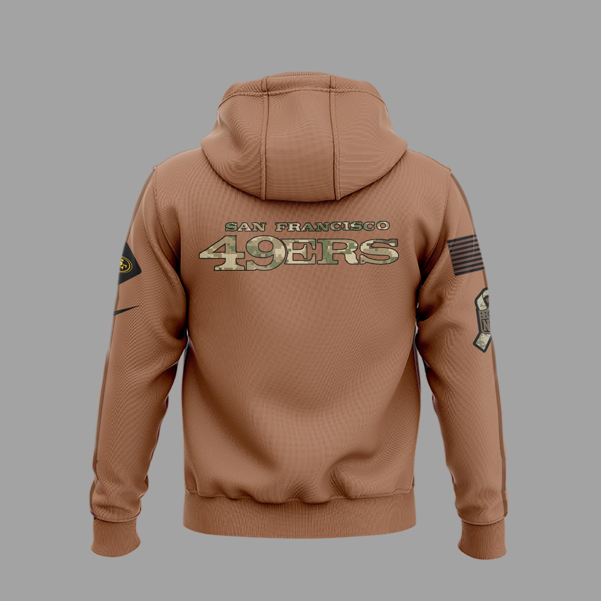 San-Francisco-49ers-NFL-Salute-To-Service-2023-Veteran-New-Logo-3D-Hoodie-HSL1092-2