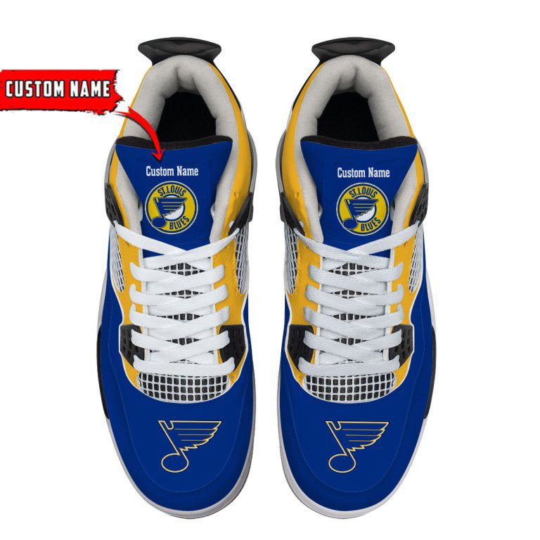 St-Louis-Blues-NHL-Premium-Jordan-4-Sneaker-Personalized-Name-Shoes-JD4668-1