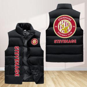 Stevenage Football Club Sleeveless Down Jacket Sleeveless Vest