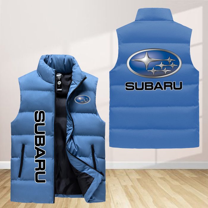 Subaru Sleeveless Down Jacket Sleeveless Vest