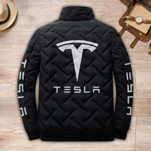 Tesla Padded Jacket Stand Collar Coats