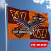Washington Commanders NFL Harley Davidson Fly Flag Outdoor Flag FI502