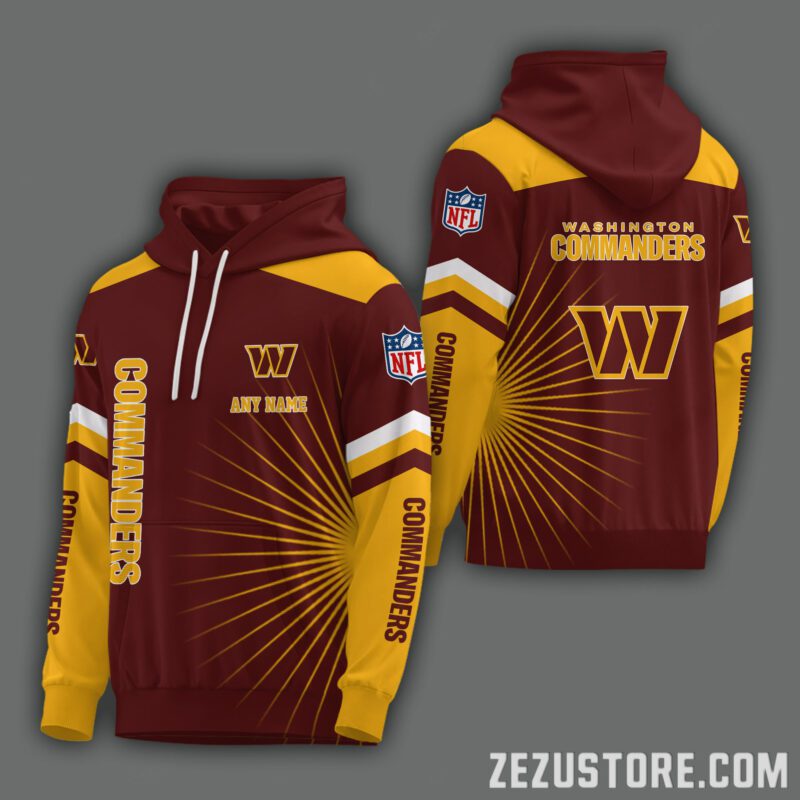 Washington-Commanders-NFL-Premium-Sport-3D-Hoodie-Jogger-Personalized-Name-CHJ1569-1