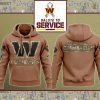 Washington Commanders NFL Salute To Service 2023 Veteran New Logo 3D Hoodie HSL1096