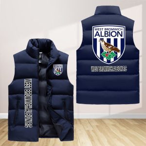 West Bromwich Albion F.C Sleeveless Down Jacket Sleeveless Vest