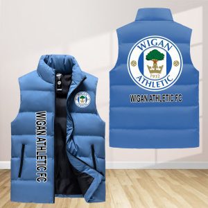 Wigan Athletic Sleeveless Down Jacket Sleeveless Vest
