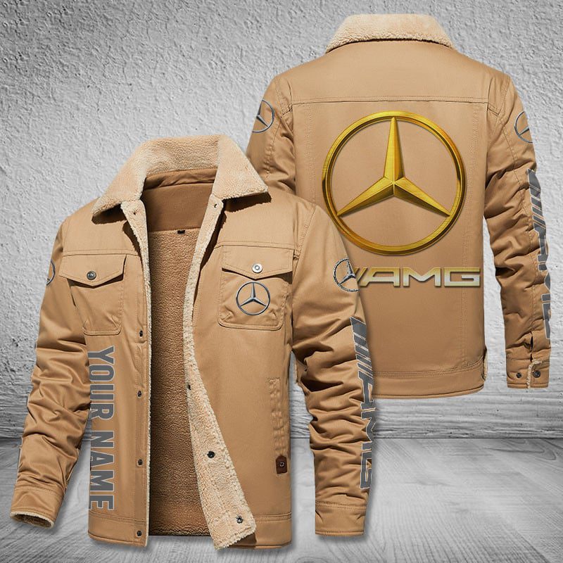 AMG-Cars-Logo-Personalized-Fleece-Cargo-Jacket-Winter-Jacket-FCJ1003-1