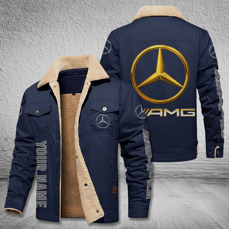 AMG-Cars-Logo-Personalized-Fleece-Cargo-Jacket-Winter-Jacket-FCJ1003-3