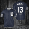 Detroit Tiger Taylor Swift Fan Baseball Jersey BTL1019