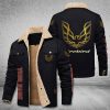 Firebird Pontiac Cars Logo Personalized Fleece Cargo Jacket Winter Jacket FCJ1013