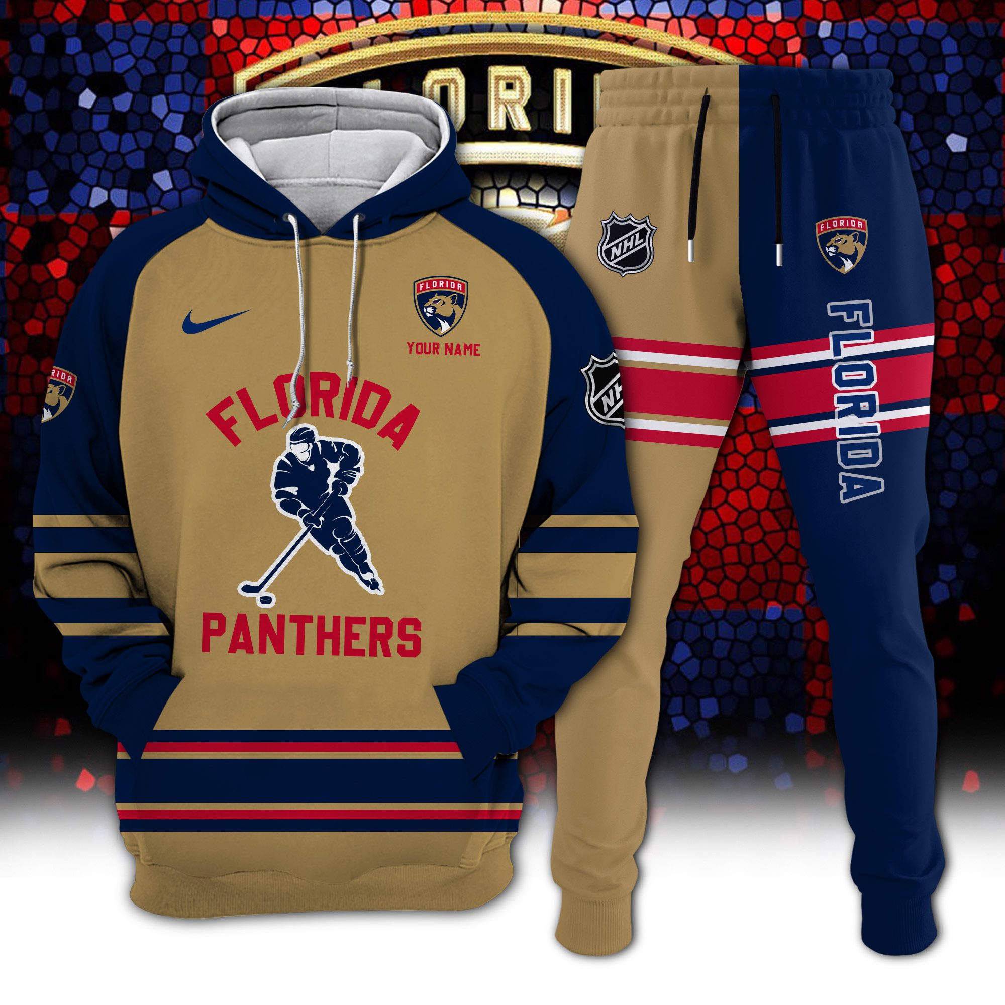 Florida-Panthers-Combo-Hoodie-Long-Pants-Set-Edition-3D-CHJ1612 Florida Panthers Combo Hoodie Long Pants Set Edition 3D CHJ1612