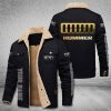 Hummer Cars Logo Personalized Fleece Cargo Jacket Winter Jacket FCJ1019