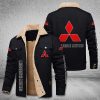 Mitsubishi Fleece Cargo Jacket Winter Jacket For Car Lover 2023 Collection FCJ1075