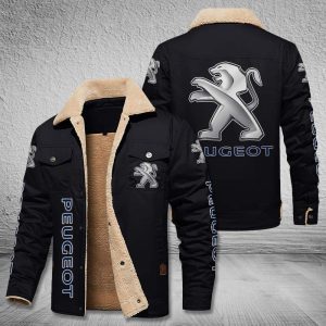 Peugeot Fleece Cargo Jacket Winter Jacket For Car Lover 2023 Collection FCJ1079