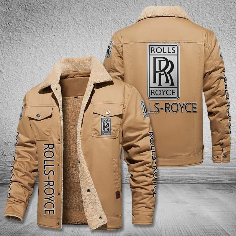 Rolls-Royce-Fleece-Cargo-Jacket-Winter-Jacket-For-Car-Lover-2023-Collection-FCJ1083-1