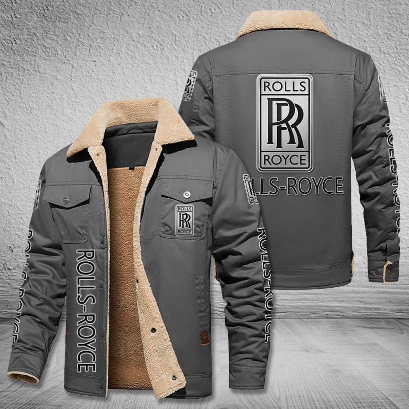 Rolls-Royce-Fleece-Cargo-Jacket-Winter-Jacket-For-Car-Lover-2023-Collection-FCJ1083-2