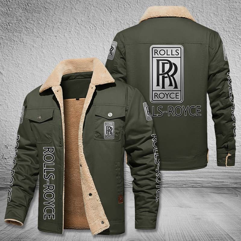 Rolls-Royce-Fleece-Cargo-Jacket-Winter-Jacket-For-Car-Lover-2023-Collection-FCJ1083-4