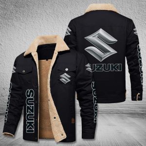 Suzuki Fleece Cargo Jacket Winter Jacket For Car Lover 2023 Collection FCJ1085