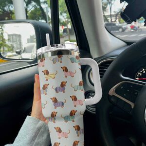 Dachshund Shineful 40oz Stanley Tumbler Cozy STT1507