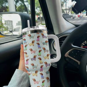 Dachshund Shineful 40oz Stanley Tumbler Cozy STT1508