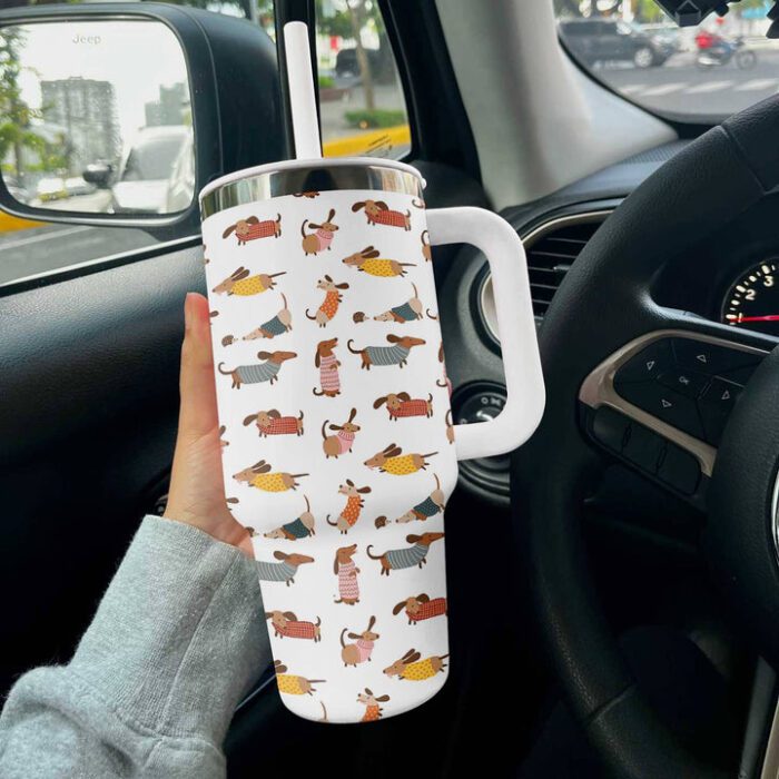 Dachshund Shineful 40oz Stanley Tumbler Cute STT1509